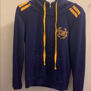 PINK navy hoodie